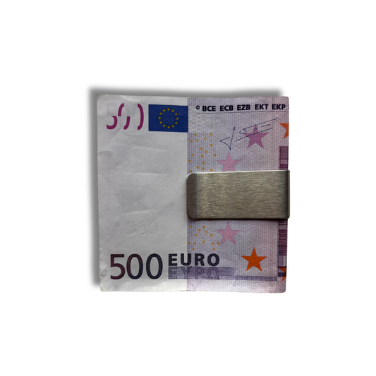 Naudas klipsis no nerūsējošā tērauda