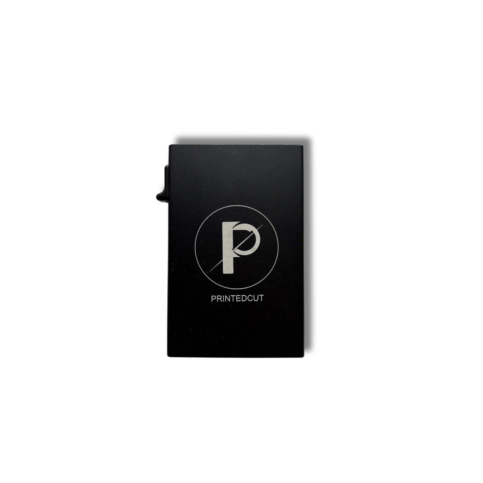 Black wallet with 'YOUR' logo on a wallet
